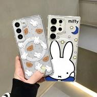 White Bunny A57 Case comparable for Samsung S26 S23 S24 Ultra S24FE 25FE S25eDge Shockproof Casing S
