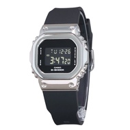 Casio G-Shock Digital Metal Bezel Resin Strap Quartz GM-5600U-1 200M Mens Watch