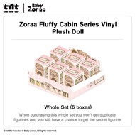 TNTSPACE Zoraa Fluffy Cabin Series Vinyl Plush Doll Blind Box Figure ฟิกเกอร์ กล่องสุ่ม