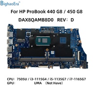 惠普/HP ProBook 440 450 G8主板 DAX8QAMB8D0 M21702/M21708-601