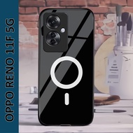 Case Kaca Oppo Reno 11F - Casing Hp Oppo Reno 11F - Softcase Kaca Glossy Oppo Reno 11F - Case Keren