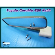 REARVIEW MIRROR "GREY" SET Fit For TOYOTA COROLLA E30 KE30 RM331 // Rear View GREY