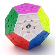 Đồ chơi Rubik QiYi Megaminx Biến thể 12 mặt ( Stickerless ) - Rubik Cao Cấp Tặng chân đế Rubik hàng