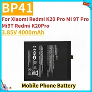 New Replacement Mobile Phone Battery BP41 3.85V 4000mAh for Xiaomi Redmi K20 Pro Mi 9T Pro Mi9T Redm