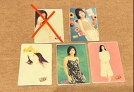 周慧敏yes夜光貼紙卡