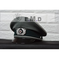 Precision Copy Engraved WW2 Germany Marconi WH Big Brim Hat Uniform Hat+100 Can Install High-Quality