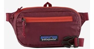 [最後一個] Patagonia Ultralight 紅色防水拼色腰包  輕便袋 行山 放狗一流 Waist / Hip Bag 1L - Red