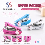 Mini Sewing Machine Hand Sewing Stapler Mesin Jahit Misin Mini Alat Jahitan Set Penjahit Baju 迷你縫紉機