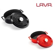 Lava Trendy Cast Iron Oval Casserole Ø31cm,7.1L