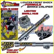 ◨ ℗ ❖ Lighten Front Shock JRP Sticker + Formula 8.1 + Small Hub + Earls Wave , Rs , Xrm , Raider ,