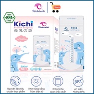 Hộp Túi trữ sữa Kichilachi 150ml (in hình chú voi)