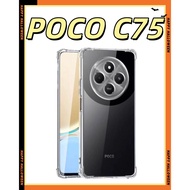 {With Electronic Invoice} POCO C75 Shock-resistant Case POCO C75 Protective Case 2410FPCC5G Phone Ca