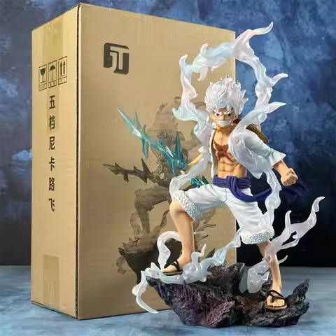 JT studio One Piece LX Five levels Nika Luffy 10.62Inch/27cm Roronoa Zoro Figura de Anime Can move P
