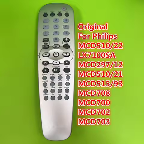 Original Remote Control For Philips MCD510 MCD290 MCD295 MCD297/12 MCD190 MCD515/ MCD708 MCD700 MCD7