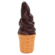 TRUSTIE Latex Toy - Ice Cream (Brown) (13X6.5Cm)