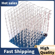 3D Led Cube Light DIY Kit LED Cube  3D8 8x8x8 3D Led Cube  3D8 8x8x8 3D Led Cube Light DIY Kit Solde