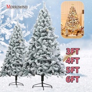 White Christmas Tree 4/5/6ft Xmas Tree Christmas Tree With Snow iron-legged flocked tree