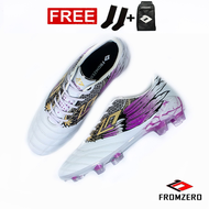 Fromzero - Sepatu Bola Starkia Garfly 38 - 44 White Violet FG IN Original