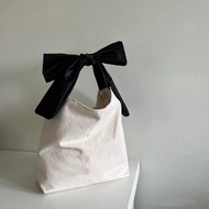 Korean Korean ins Designer Style Simple Niche 2024 Canvas Bag Large Capacity Shopping Bag Shoulder Bag