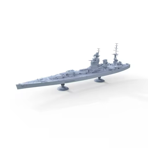 SSMODEL SSC706 1/2000 Military Model Kit HMS Nelson Rodney 1940 Miniature Static Model