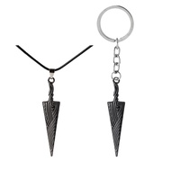 Game Merchandise Hollow Knight Hollow Knight Pure Bone Nail Keychain Necklace Alloy Pendant 1216hw