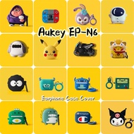 READY STOCKFor Aukey EP-N6 Case Earphone Case Anti-fall Cartoon Soft Silicone Casing NO.2