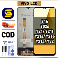 LCD VIVO Y16/ Y02s/ Y21/ Y21t/ Y21s/ Y21e/ Y21a/ Y32 Compatible For Glass Original Touch Screen Digi