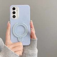1 ชิ้น เคสโทรศัพท์กันกระแทกแม่เหล็กสีพื้น IMD สำหรับ Android Series [เวอร์ชันสากล ไม่ใช่เวอร์ชันท้อง