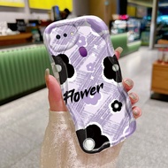 Casing HP OPPO F9 F9 Pro Realme 2 Pro Realme U1 Protective Case Soft Silicone Double Case New Phone Case Beautiful Flower Pattern Softcase