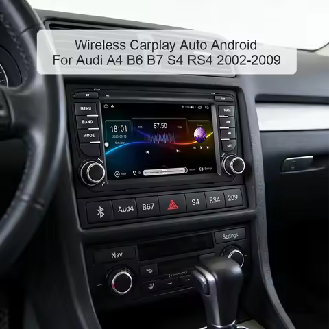 Car radio For Audi A4 B6 B7 S4 RS4 2002-2009 8G+256G DSP Carplay Auto Android 12.0 IPS Car Player GP