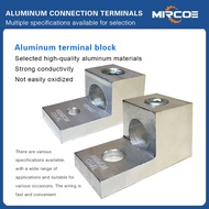 MIRCOE 5PCS Aluminum Mechanical Lugs Universal Wire Terminal 16mm²-500mm² 1B2U to 1B44U 1/0 /2/0 2 6