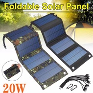 Panel 20w Foldable Charging Charging Solar Pack Solar Panel Electric Panel Solar Electric Panel Sola