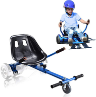 Self Balancing Scooters Seat, อุปกรณ์เสริม GO-KART ปรับได้สำหรับทุกวัยเข้ากันได้กับ 6.5 '' 8 '' 10 '' #แค่ขาตั้ง ไม่มีล้อหลัง