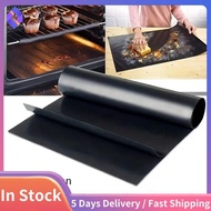 40cm X 50cm Reusable Non-Stick BBQ Grill Mat Barbecue Baking Liners Microwave Oven Tool