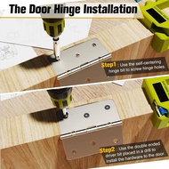 Door Hinge Jig Door Hinge Mortiser Hinge Installation Kit Door Hinge Router Template for 3inch to 5i