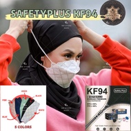 SAFETY PLUS KF94 FACE MASK HEADLOOP HIJAB EARLOOP MONOGRAM MIX 10 IN 1 OR 5 IN 1, COLOUR MIX JOVIAN,