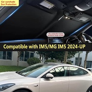 Car Windshield Sunshade Compatible with IM5/MG IM5 2024-UP Interior Accessories Car Sun Shade Sun Pr