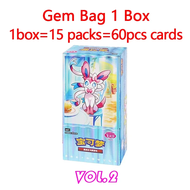（BJYX) Original Pokemon Game Pack Cards Vol.3 Vol.2 Trading PTCG Bag Gem Box Deck Ibrahimovic Spriga