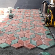 Paving 3D / Paving 3 Dimensi / Paving Warna / Paving 3D Tebal 6Cm