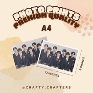 A4 Size Premium Quality Photo Printing Service [1 DAY PROCESS]