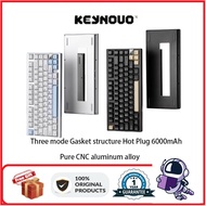 Yunzii AL75Pro three mode aluminum hot plug alloy customized mechanical keyboard