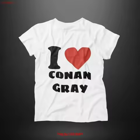 I Love Conan Gray T Shirt Merch Album vintage Washed Breathable Slightly graphic designer clothes fa