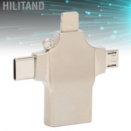 Hilitand OTG Adapter  3 in 1 Type C To USB Durable Stable Zinc Alloy for Charging