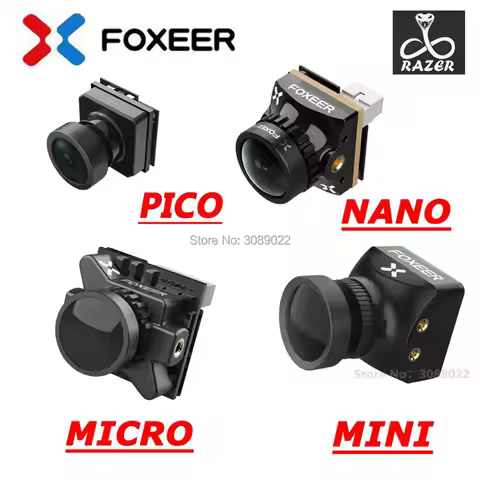 Foxeer Razer Mini V3 / Razer Micro/ Razer NANO 1200TVL PAL/NTSC Switchable 4:3 16:9 FPV Camera For F