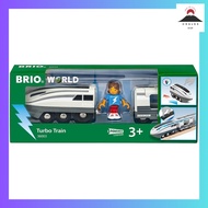 BRIO Turbo Train 36003 Ages 3 and up [Toys, Wooden Toys, Trains, Locomotives, Vehicles, Electric Veh