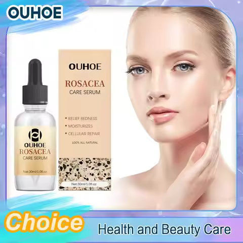 Rosacea Cure Serum Erythema Repairing Anti Aging Soothing Redness Shrink Pores Whitening Moisturizin