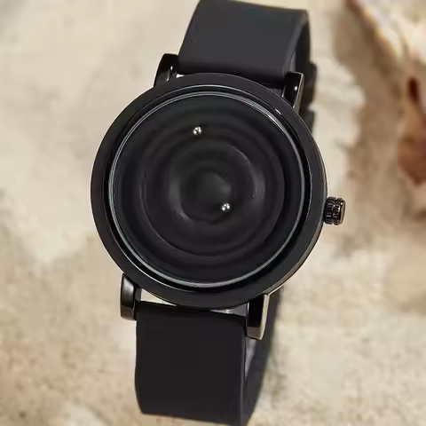 Men's Watch Women's Watch Pair Watches Magnetic Watch Ball Bearing Watches Quartz Wrist Watch for Me