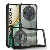 Acrylic Clear Shockproof Case For Honor X9d 5G Airbags TPU+PC Back Cover Honor X9d X9b X9c X9a Honar
