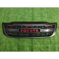 TOYOTA HILUX VIGO-old 05-11/VIGO CHAMP 12-15 GR SPORT 3LED FRONT GRILL vigo champ Gr grill Hilux Gri