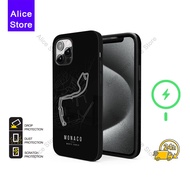 Monaco F1 Track Phone Case for iPhone 17 Pro Max / iPhone 16 Pro Max / 15 Pro Max / 13 Protective Ca